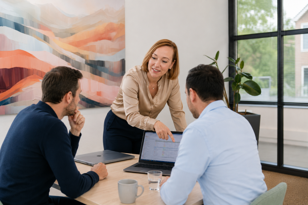 Skopos consultants analyseren fouten en knelpunten tijdens een software implementatie traject.